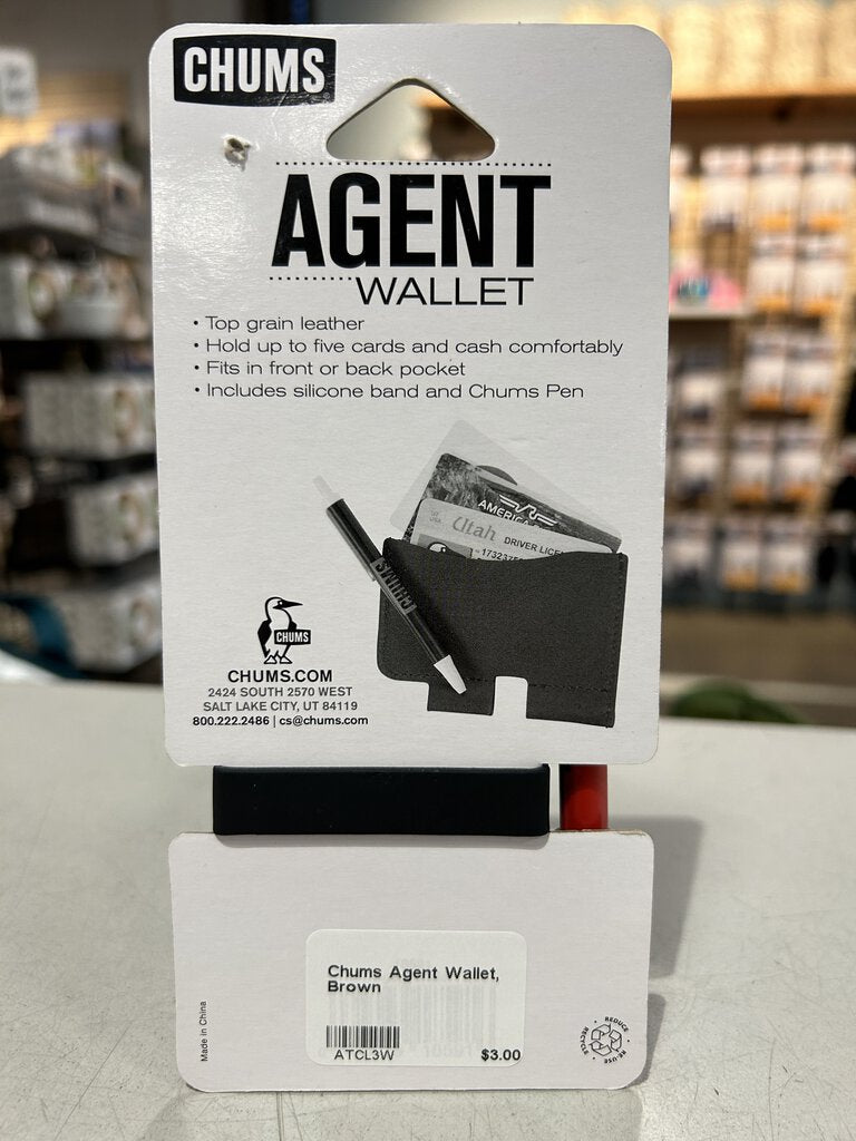 Chums Agent Wallet, Brown