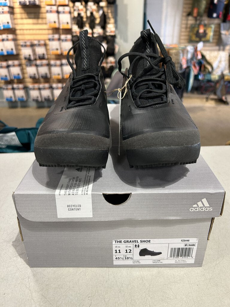 (Unused) Adidas Gravel Cycling Shoe, Black, Men's 11