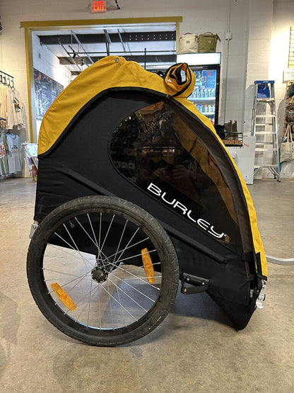 Burley Bee Bike Trailer, Yellow/Black