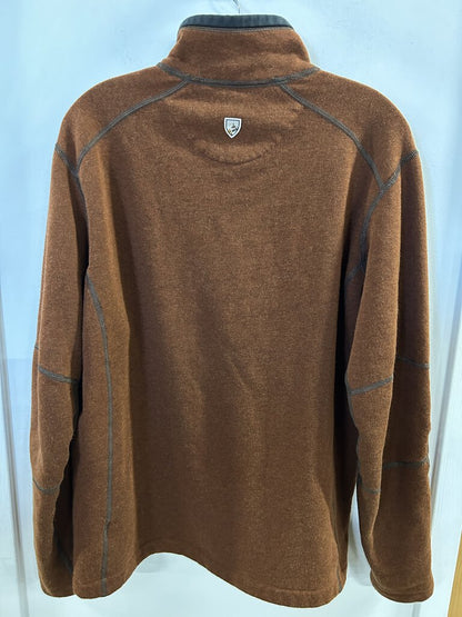 Kuhl Revel 1/4 Zip, Rust, Men's L