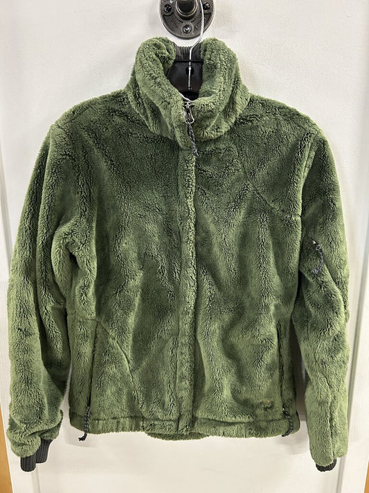 Mountain Hardwear Fleece Jacket, Green, Women's XS