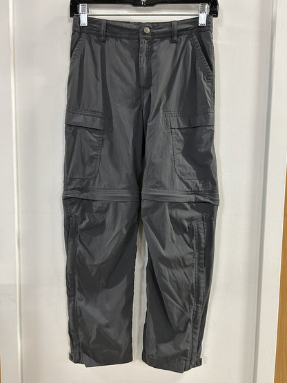 REI Zip Off Hiking Pants, Dark Grey, Kid's M (10-12)