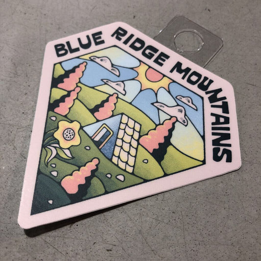 Menottees Blue Ridge Mountains Diamond/Pink/Blue/Green