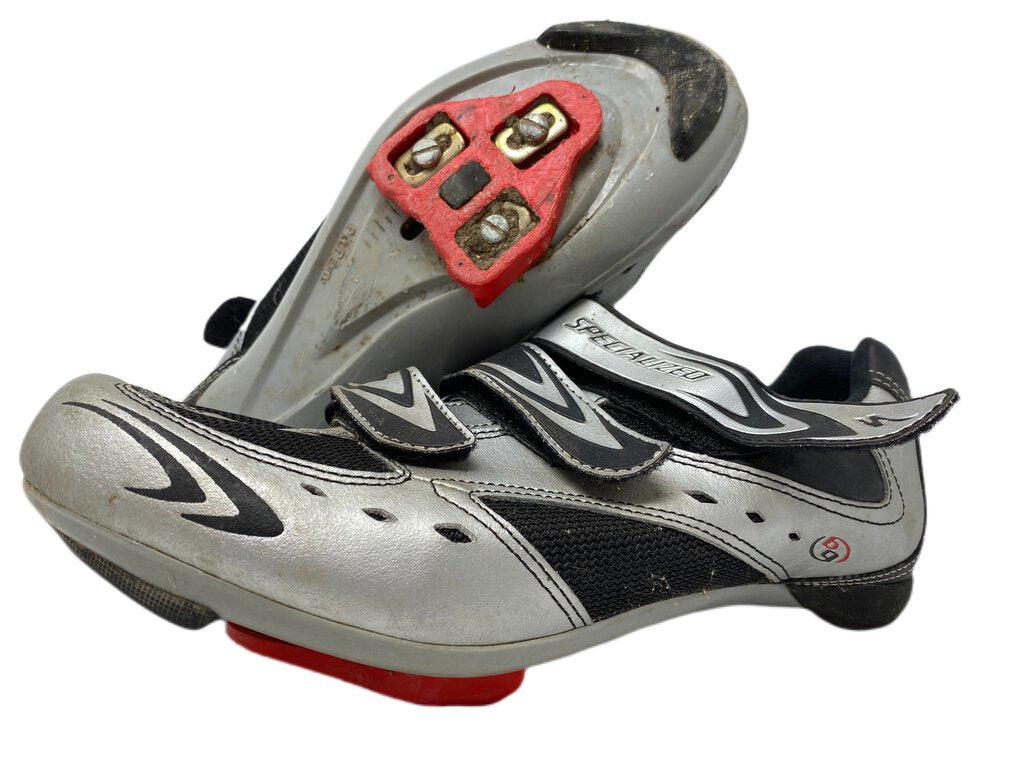 Specialized Cycling Shoes, Silver/Black, Mns 10