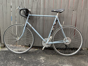 TREK 022 Vintage 12-Speed Aluminum Frame Bike, 25.5" frame, Light Blue