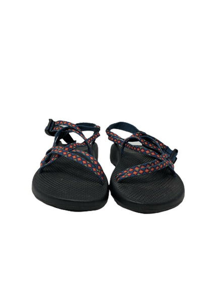 Chaco Double Strap Sandals, Blue/Pink, Women's Sz 9