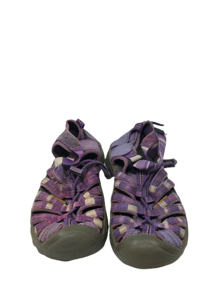 Keen Sandals, Purple Stripes, Kids 13