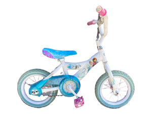 Huffy Kids Bike, White/Frozen, 12"