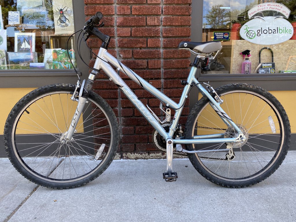 Giant Boulder SE Bicycle, Silver, 19"